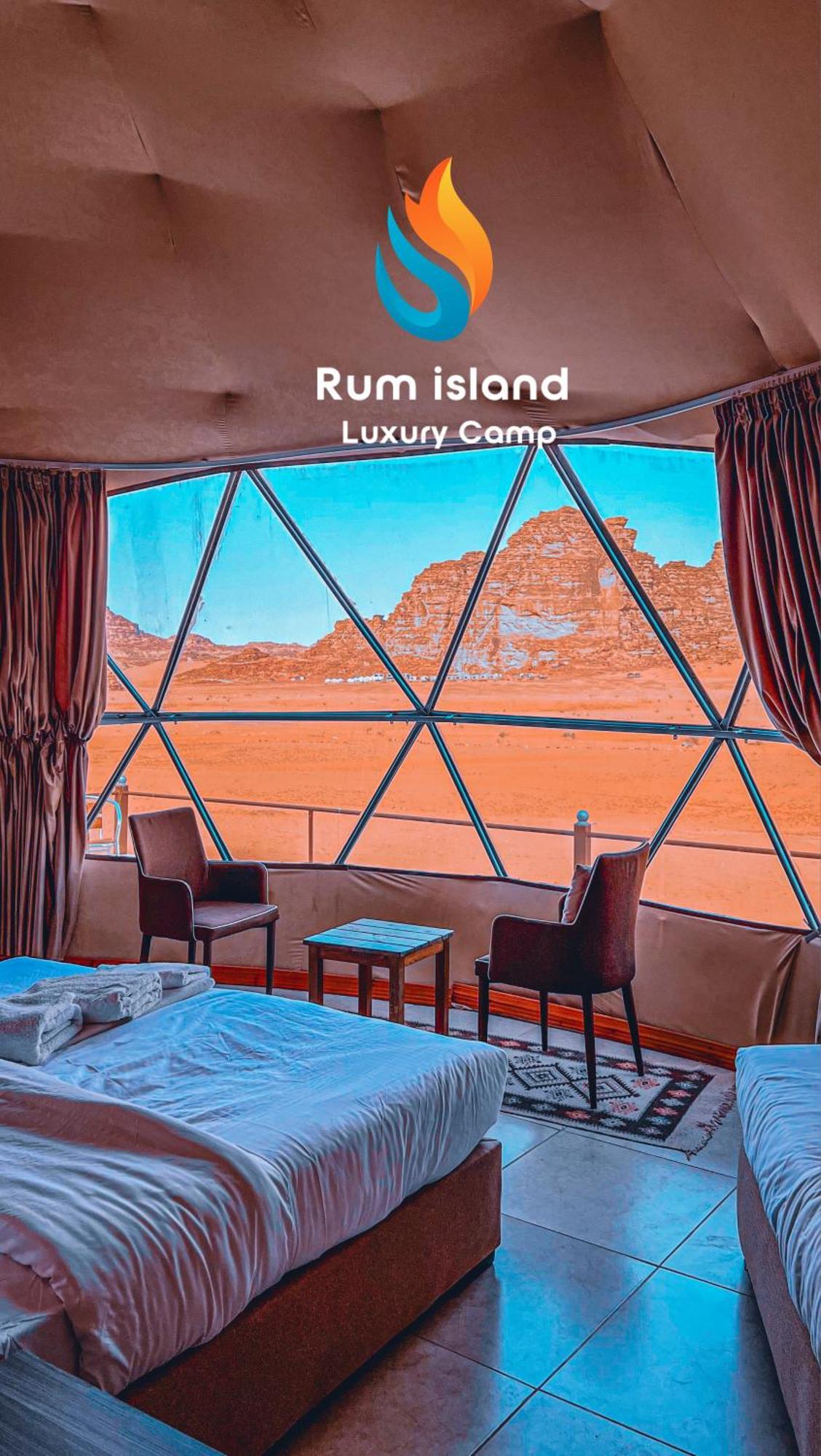 Rum Island Luxury Camp & Bubbles Hotel Вади Рум Екстериор снимка