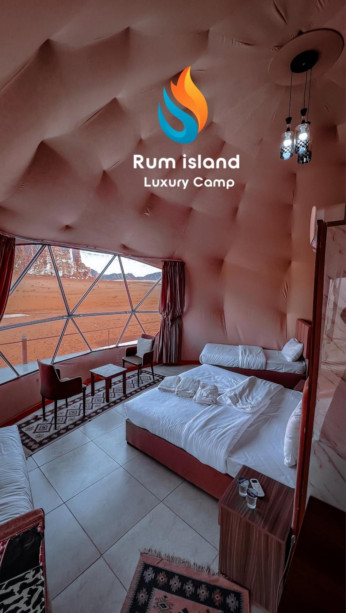 Rum Island Luxury Camp & Bubbles Hotel Вади Рум Екстериор снимка