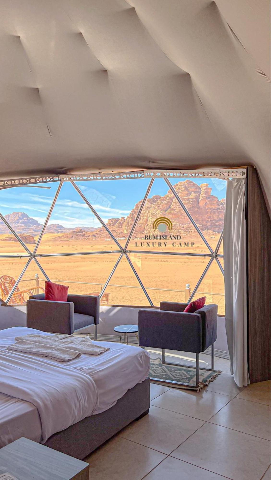 Rum Island Luxury Camp & Bubbles Hotel Вади Рум Екстериор снимка