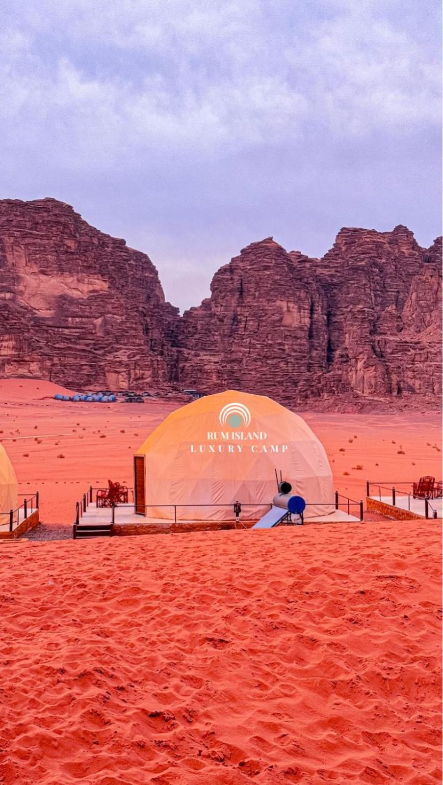 Rum Island Luxury Camp & Bubbles Hotel Вади Рум Екстериор снимка