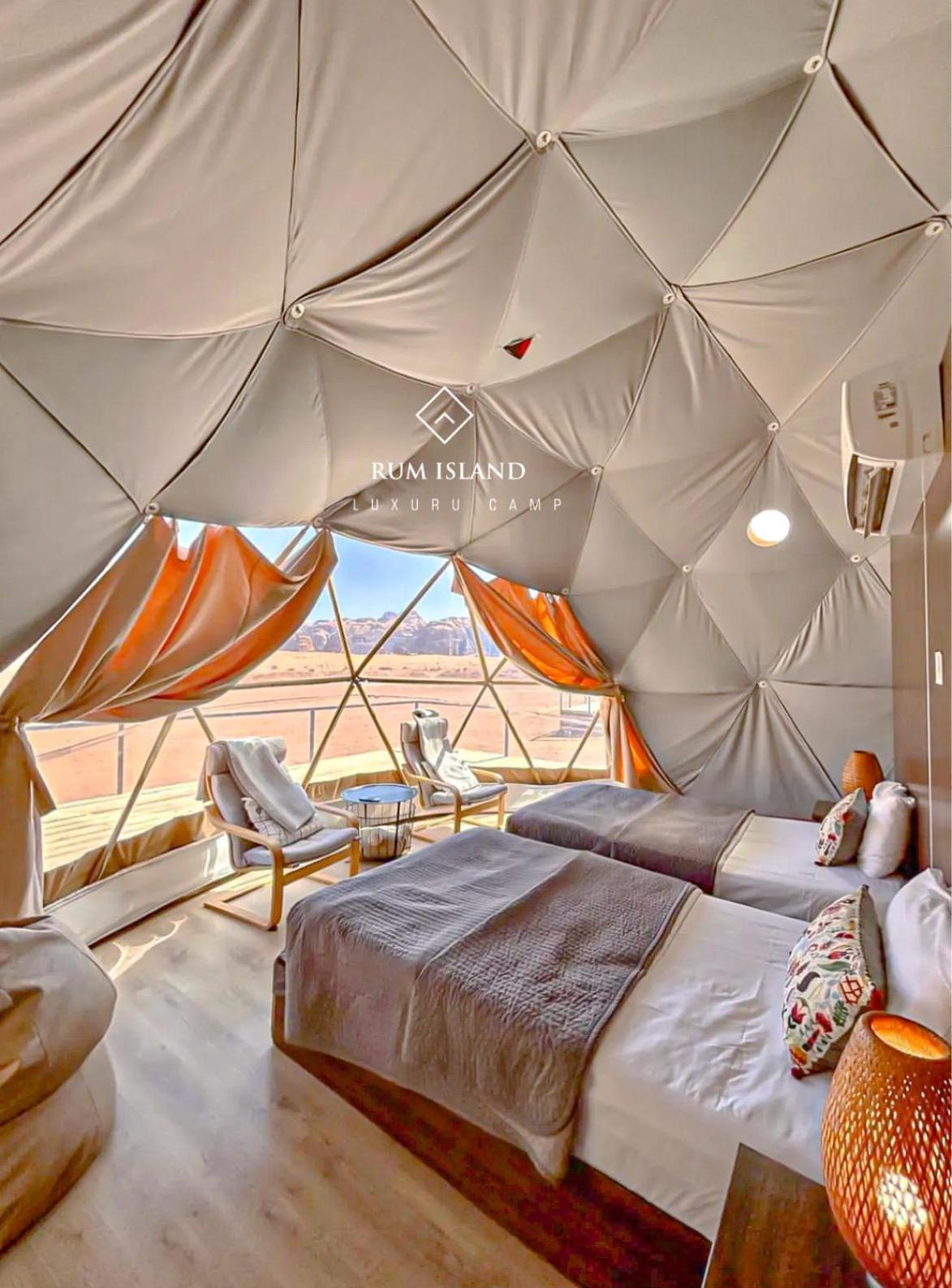 Rum Island Luxury Camp & Bubbles Hotel Вади Рум Екстериор снимка